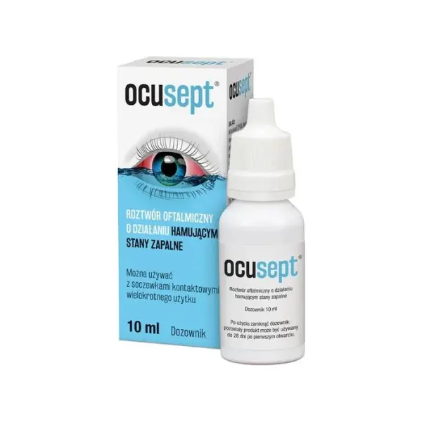 OCUSEPT Krople do oczu, 10 ml