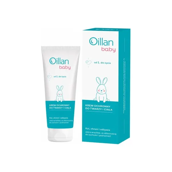 OILLAN BABY Krem ochronny do twarzy i ciała 75 ml