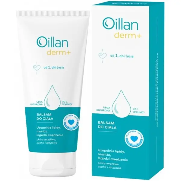 OILLAN DERM+ Balsam do ciała, 200 ml