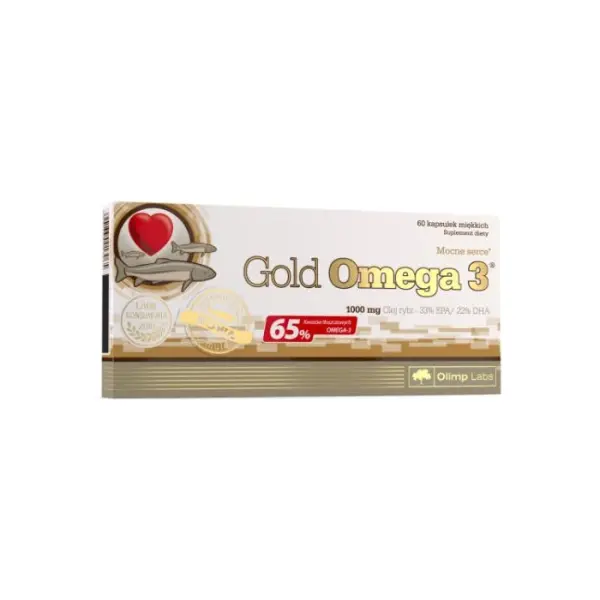 Olimp Gold Omega 3 65% kwasów tłuszczowych 60 kapsułek