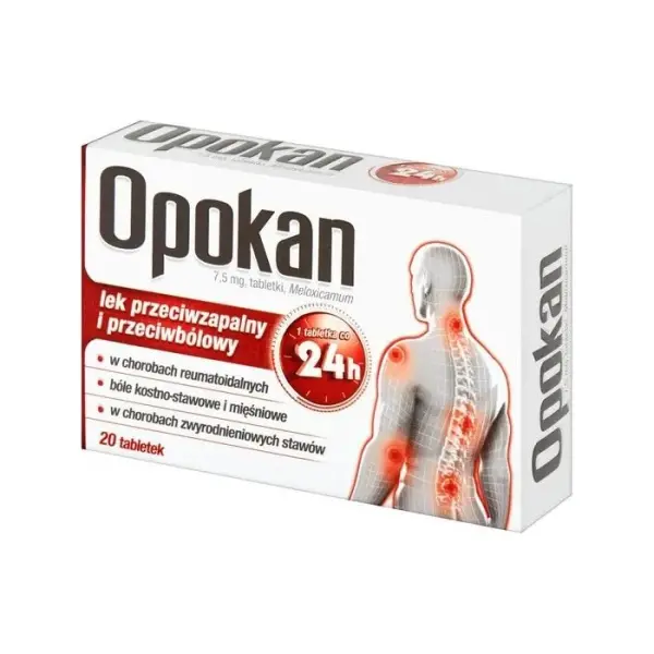 Opokan 7,5 mg 20 tabletek