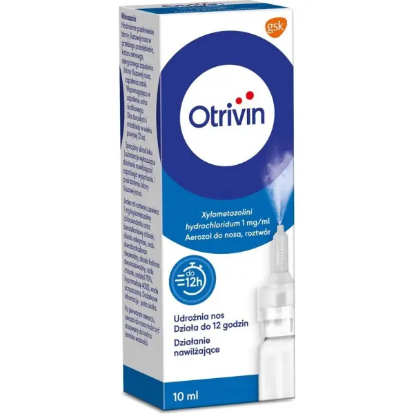 Otrivin 0,1% aerozol do nosa 10ml