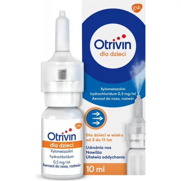 Otrivin dla dzieci aerozol 10 ml
