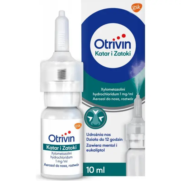 Otrivin Katar i Zatoki aerozol 10 ml