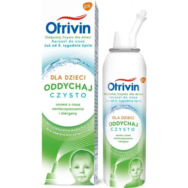 Otrivin Oddychaj Czysto dla dzieci aerozol 100 ml