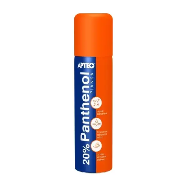 PANTHENOL 20% Pianka APTEO 150 ml