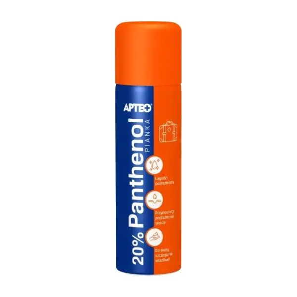 PANTHENOL 20% Pianka APTEO 65 ml