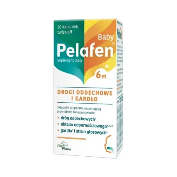 Pelafen Baby 6m + twist-off 20 kaps.