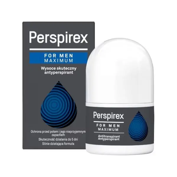 PERSPIREX Men Maximum rollon, 20 ml