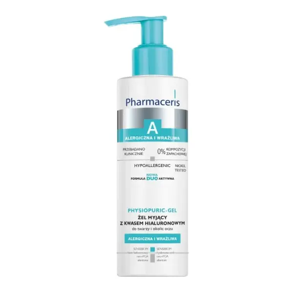 PHARMACERIS A Physiopuric-Gel Żel myjący, 190 ml
