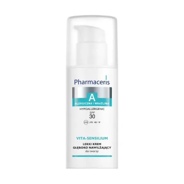 PHARMACERIS A VITA-SENSILIUM Krem do twarzy nawilżający SPF30, 50 ml