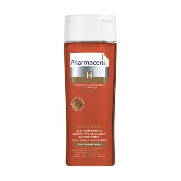 PHARMACERIS H Keratineum Szampon wzmacniający, 250 ml