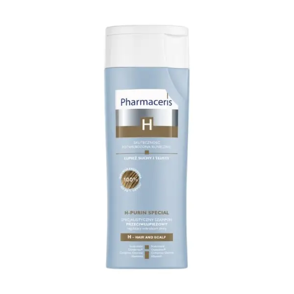 PHARMACERIS H-Purin Special Szampon przeciwłupieżowy, 250 ml