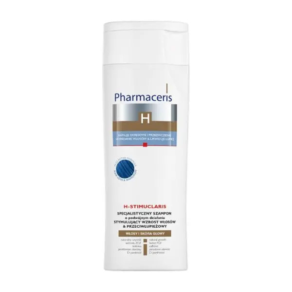 PHARMACERIS H-STIMUCLARIS Szampon stymulujący i przeciwłupieżowy, 250 ml