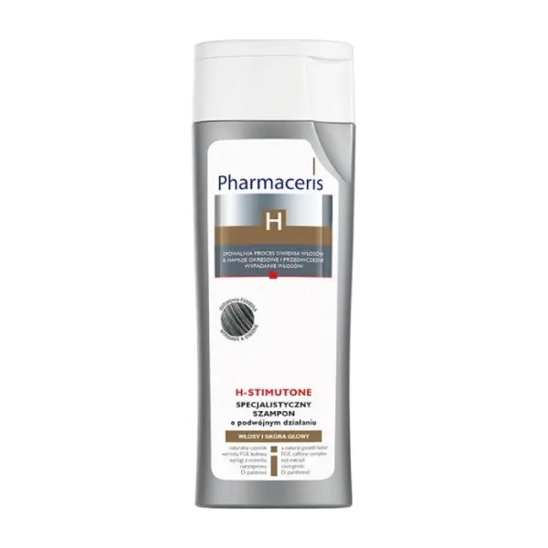 PHARMACERIS H-STIMUTONE Szampon przeciw siwieniu, 250 ml