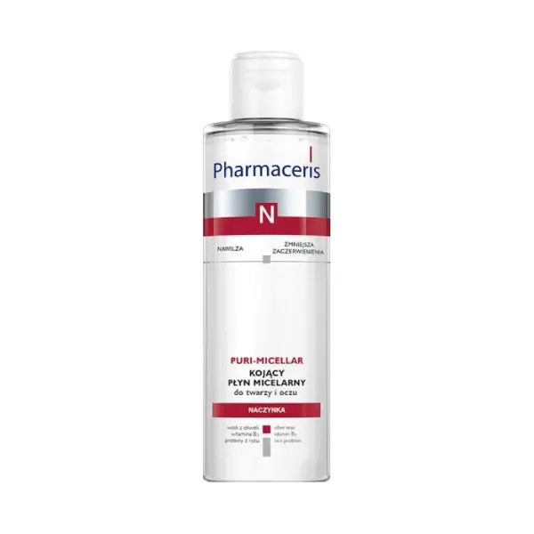 PHARMACERIS N PURI-MICELLAR Płyn micelarny do oczyszczania i demakijażu, 200 ml