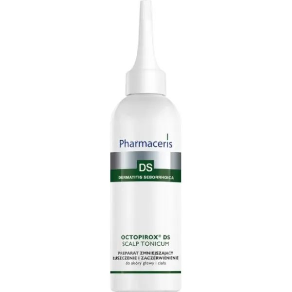 PHARMACERIS OCTOPIROX DS SCALP TONICUM Preparat zmniejszający łuszczenie i zaczerwienienie do skóry głowy i ciała, 100 ml