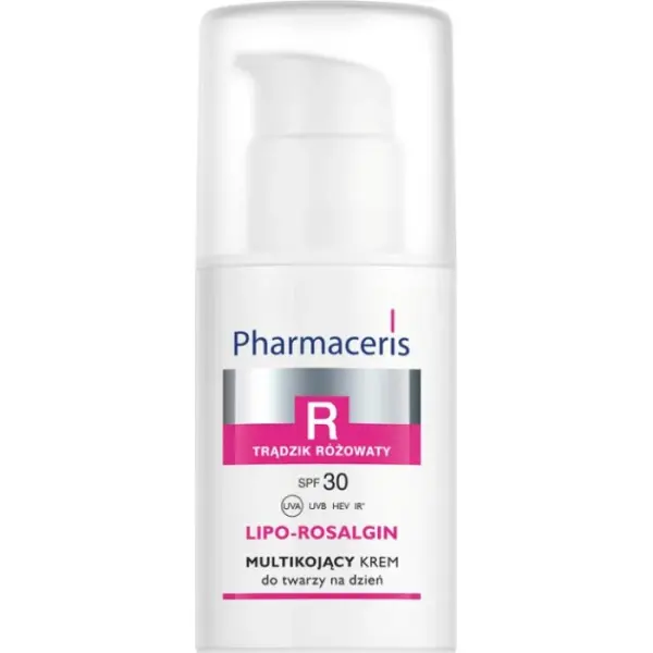PHARMACERIS R LIPO-ROSALGIN Multikojący Krem Do Twarzy Na Dzień SPF30, 30 ml