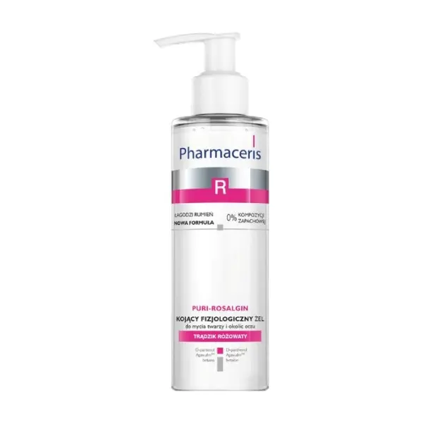 PHARMACERIS R PURI-ROSALGIN Żel do mycia twarzy i okolic oczu, 190 ml