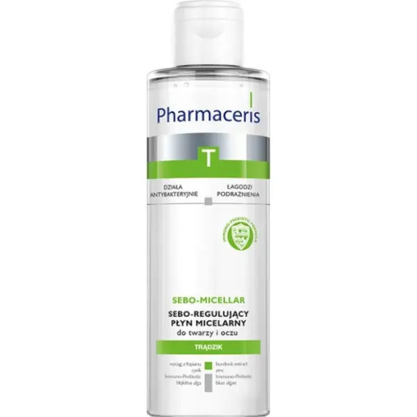 PHARMACERIS T SEBO-MICELLAR Płyn micelarny do oczyszczania i demakijażu, 200 ml