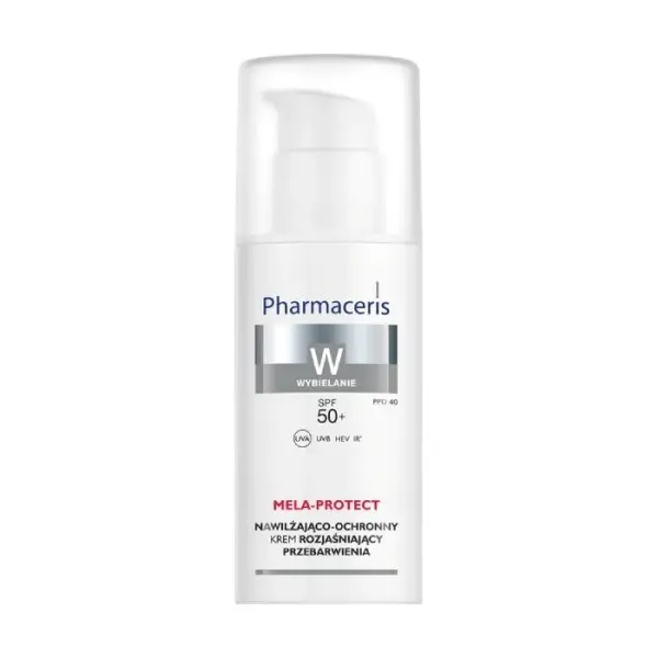 PHARMACERIS W MELA-PROTECT Krem nawilżająco - ochronny na dzień, 50 ml