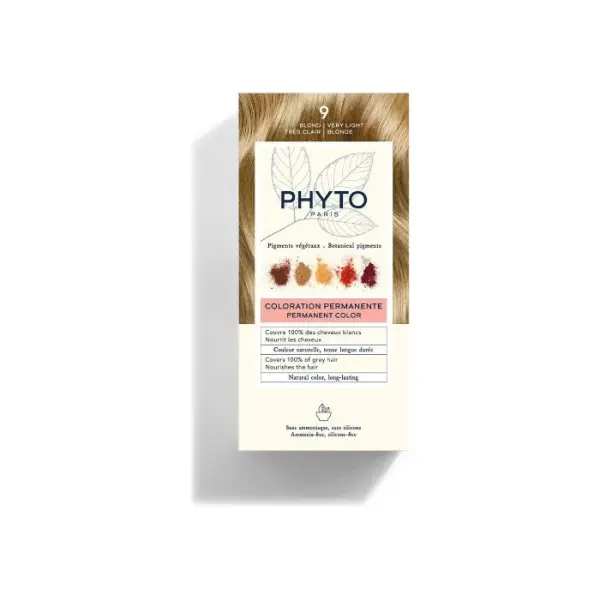 PHYTO COLOR Farba do włosów bardzo jasny blond 9, 50 ml