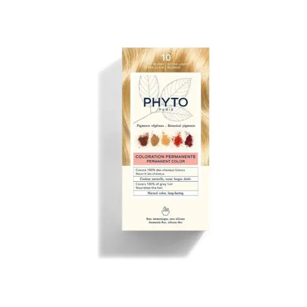 PHYTO COLOR Farba do włosów ekstra jasny blond 10, 50 ml