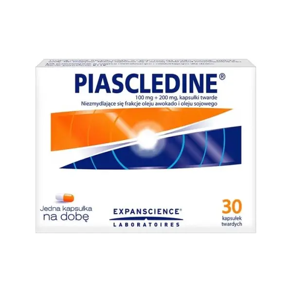 PIASCLEDINE 300 mg, zwyrodnienie stawów, 30 kapsułek