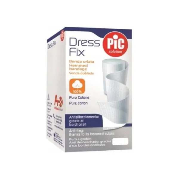 PIC Dress Fix Bandaż obrębiony 10 cm x 5 m 1 sztuka