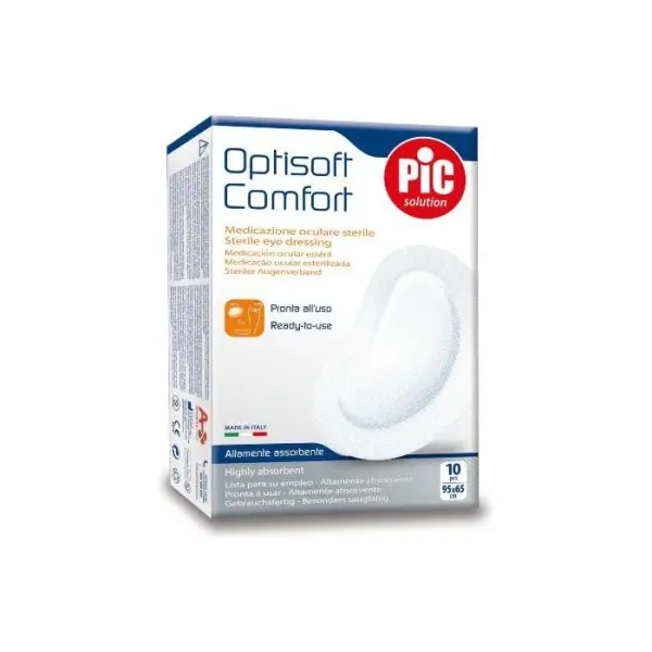 PIC Optisoft Comfort Plaster na oko 10 sztuk