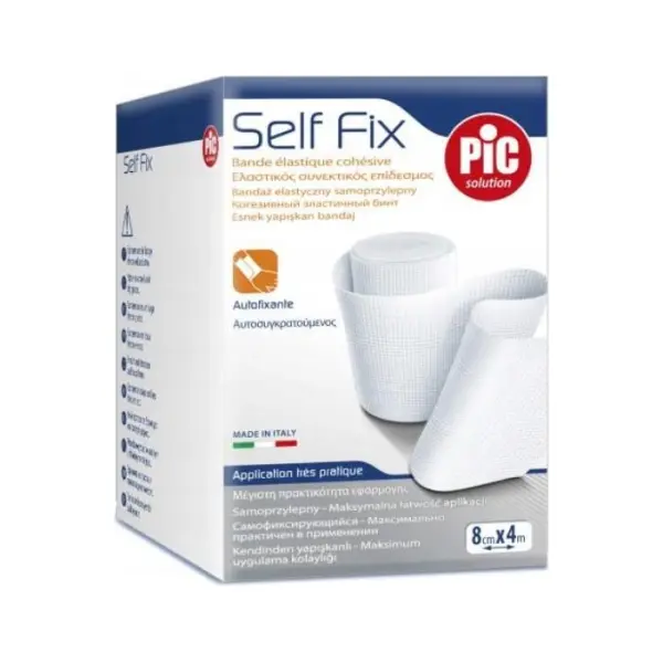 PIC Self Fix Bandaż samoprzylepny 8x4 cm 1 sztuka