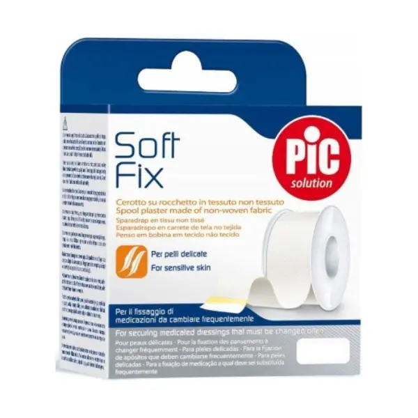 PIC SoftFix 1,25cmx5m plaster na rolce 1 sztuka