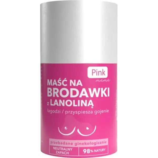 PINK Mama maść na brodawki z lanoliną, 50 ml