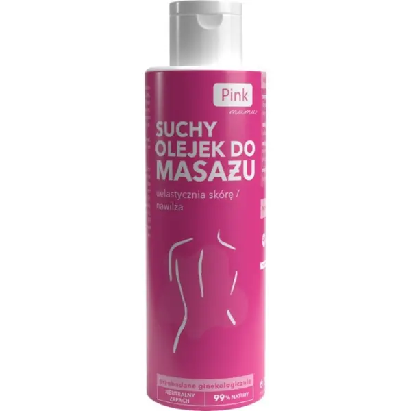 PINK Mama olejek do masażu suchy, 150 ml