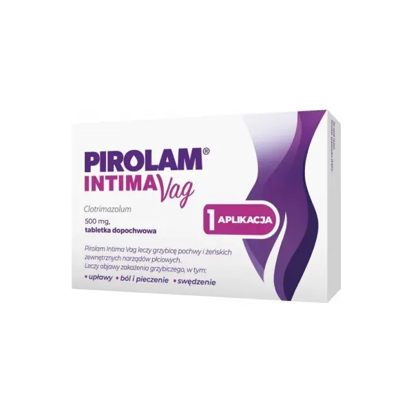 Pirolam Intima Vag 500mg 1 tabletka dopochwowa