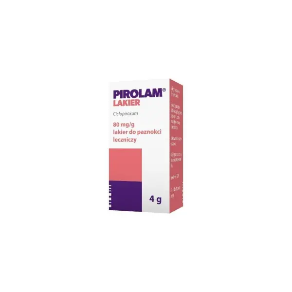 Pirolam lakier leczniczy do paznokci 4 g