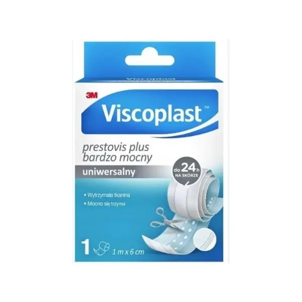 Plaster VISCOPLAST PRESTOPOR Supermiękki uniwersalny 1m x 6cm
