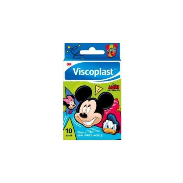 Plastry Miki i Przyjaciele Viscoplast 10 sztuk