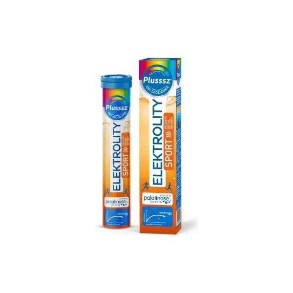 Plusssz Elektrolity Sport 100% Complex 24 tabletki musujące