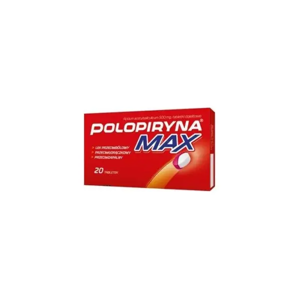 Polopiryna Max  0,5g 20 tabletek