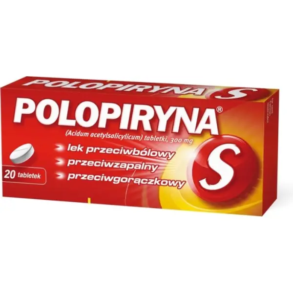 Polopiryna S 0,3 g 20 tabletek