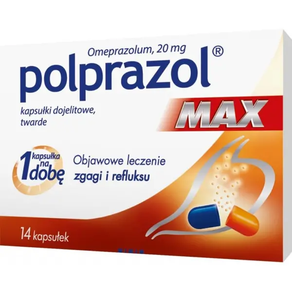 Polprazol Max 0,02g 14 kapsułek