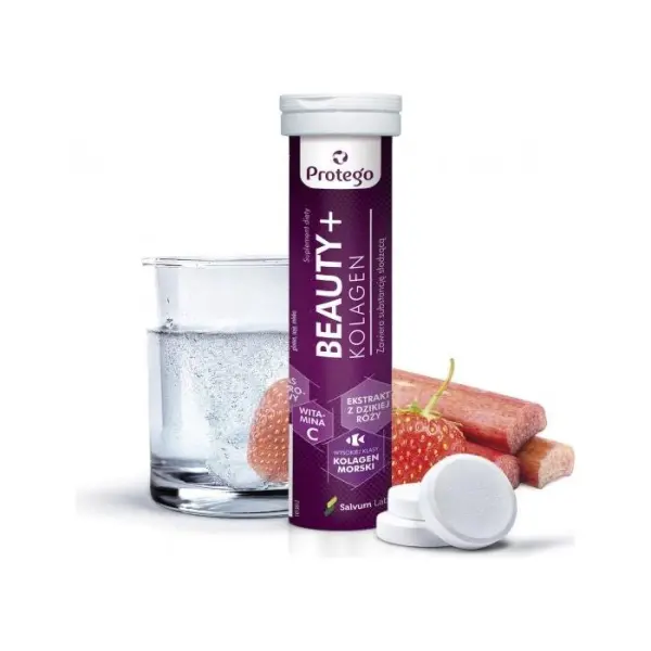 Protego Beauty + Kolagen 20 tabletek musujących