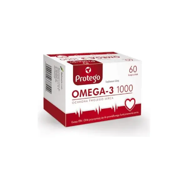 PROTEGO Omega 3 1000, 60 kapsułek