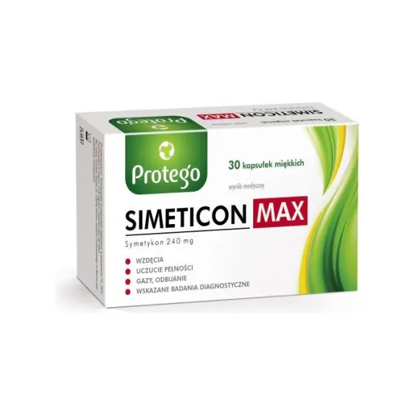 PROTEGO Simeticon Max, 30 kapsułek