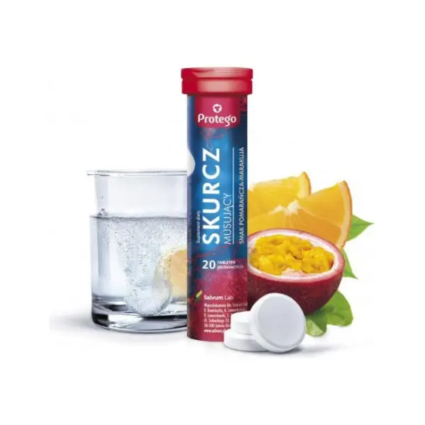 PROTEGO Skurcz, 20 tabletek musujących