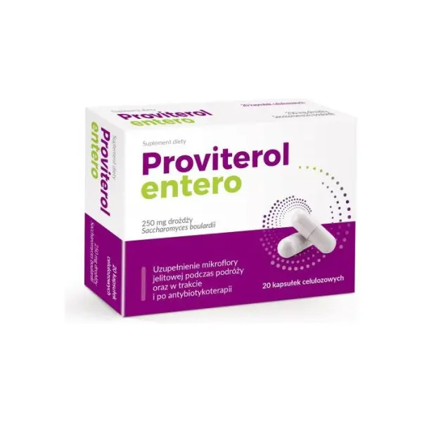 PROVITEROL ENTERO, 20 kapsułek