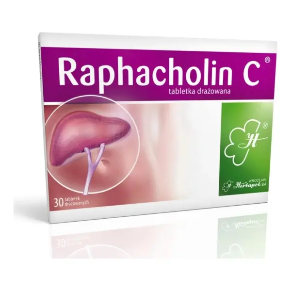 Raphacholin C 30 tabletek drażowanych