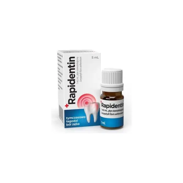 Rapidentin płyn do stosowania w jamie ustnej 1ml/ml 5ml