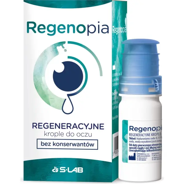 Regenopia regeneracyjne krople do oczu bez konserwantów 10 ml